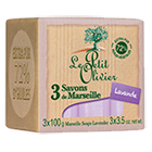 Jabones de Marsella a la Lavanda - 3x100 g