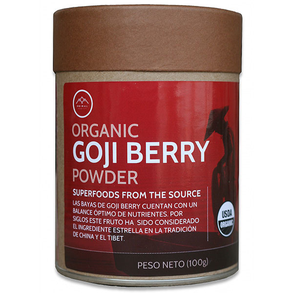 Goji Berry Orgnico en Polvo