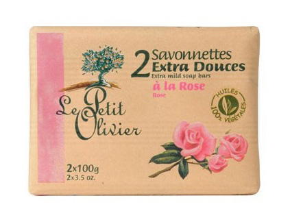 Jabn Extra Suaves a la Rosa 2x100 g - Click en la imagen para cerrar