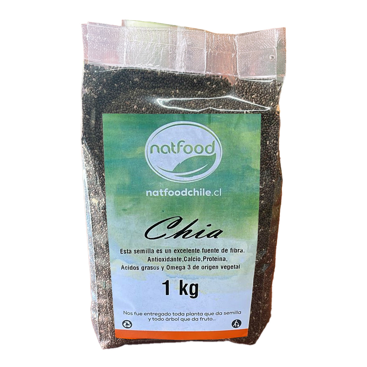 Chia en Semillas en Bolsa 1 kilo. - Click en la imagen para cerrar