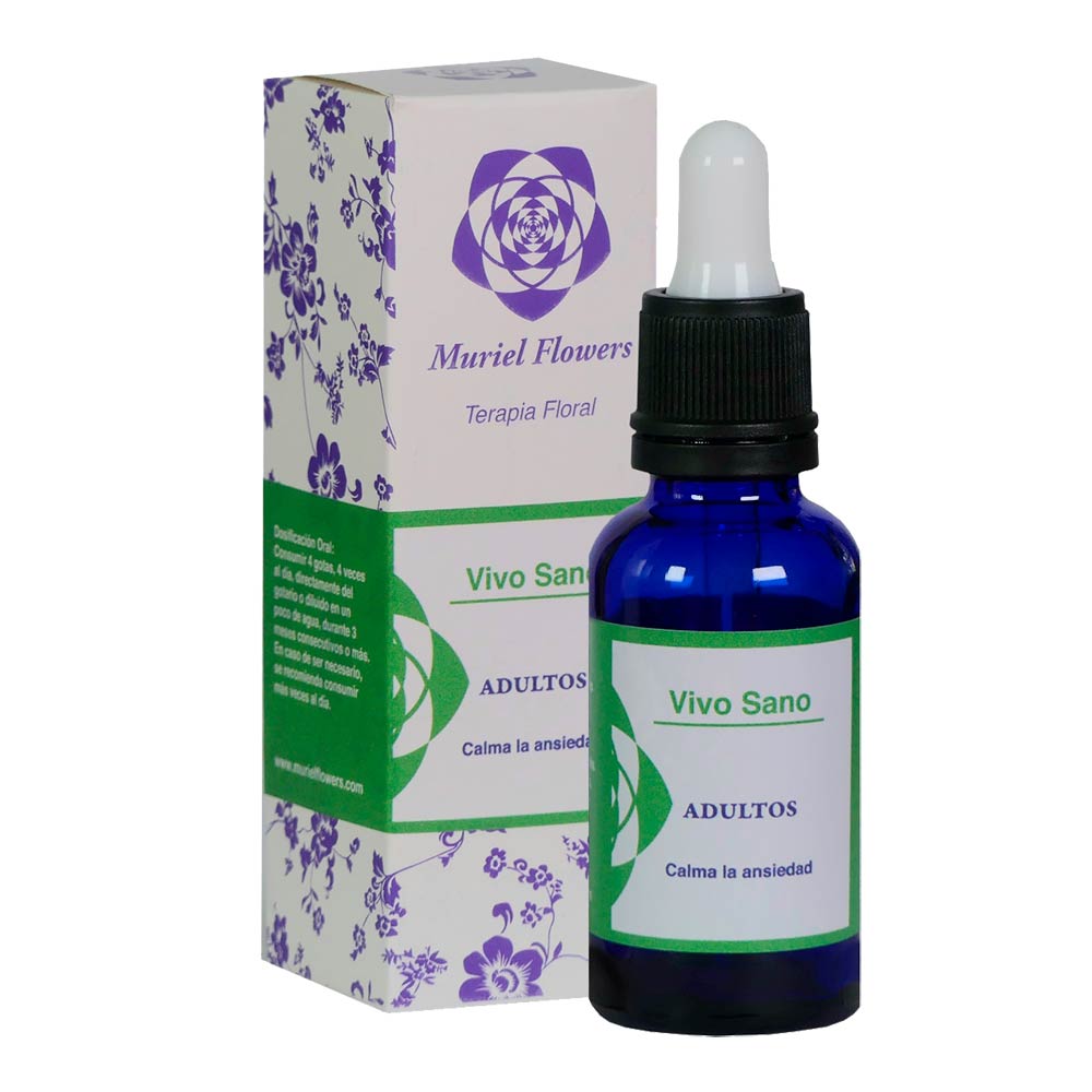 Terapia Floral Vivo Sano -Calma la ansiedad - Flores de bach - Click en la imagen para cerrar