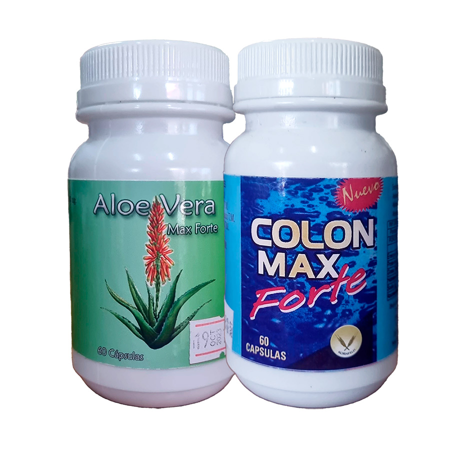 Pack Digestivo: Colon Max Forte & Aloe Vera - Click en la imagen para cerrar
