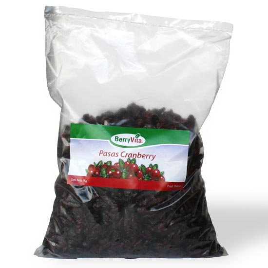 Pasas de Cranberry 1 kilo